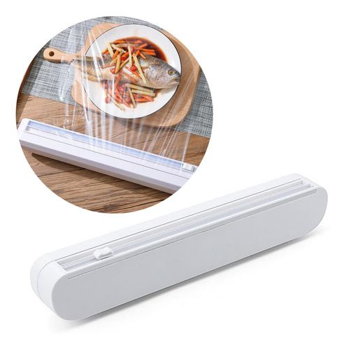 Dispensador de Film Plástico de Cocina con Soporte Magnético