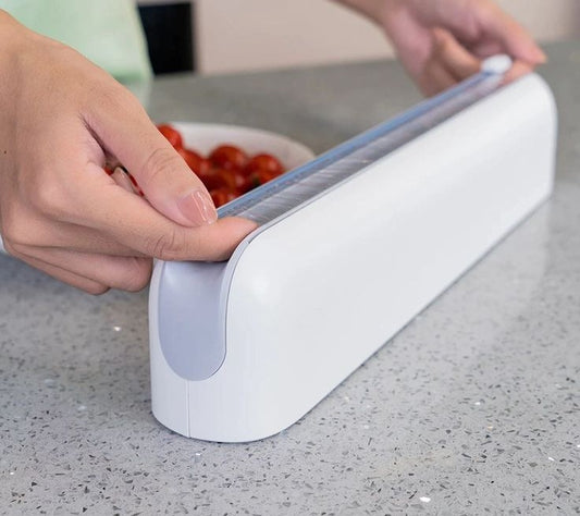 Dispensador de Film Plástico de Cocina con Soporte Magnético